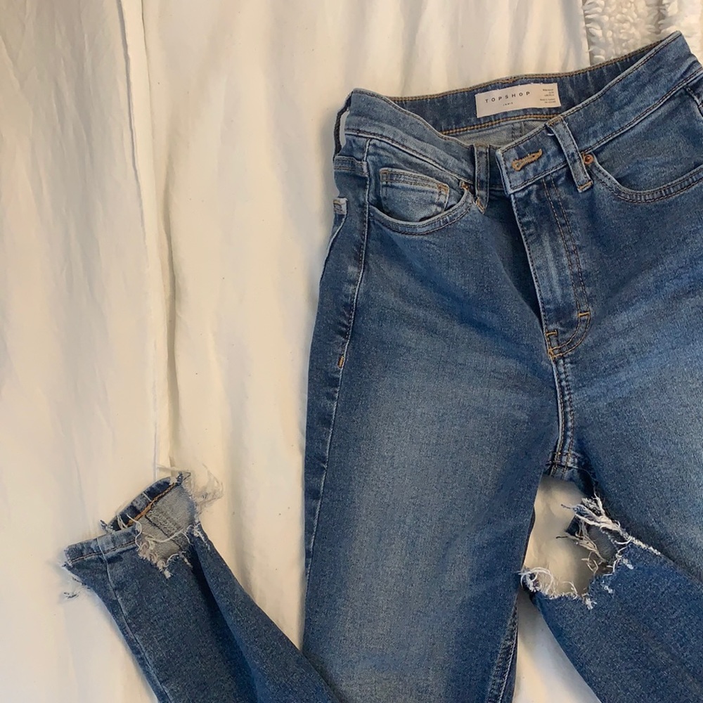 Topshop skinny “Jamie” jeans